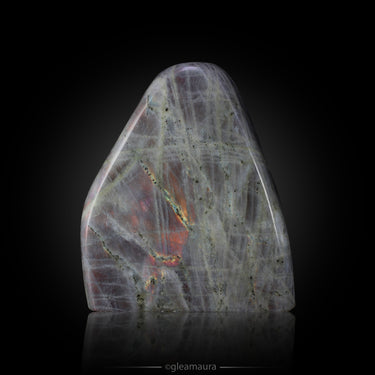 Labradorite Polished Freeform, natural mineral specimen from Madagascar