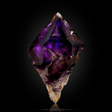 Zimbabwe Amethyst Elestial, natural mineral specimen from Gonarezhou, Zimbabwe