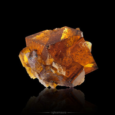 Fluorite, natural mineral specimen from Wölsendorf Mining District, Germany (view 1)