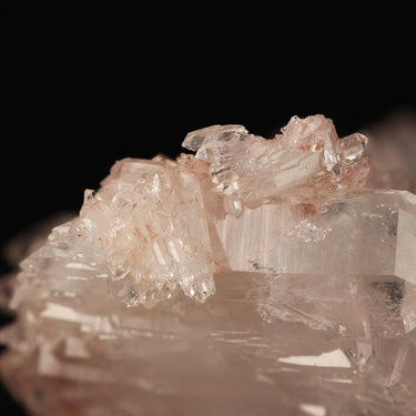 Pink Lemurian Quartz + Cluster, natural mineral specimen from Santander Mine, Colombia (view 2)