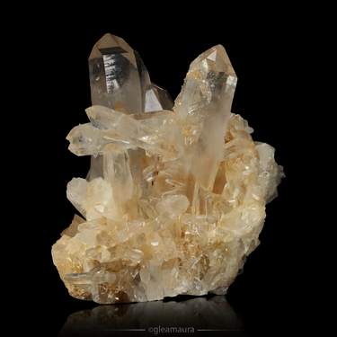 Samadhi Quartz Cluster 3.612KG, natural mineral specimen from Kullu District, India (view 1)