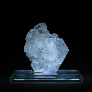 Beryl var. Aquamarine, natural mineral specimen (view 2)