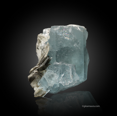 Beryl var. Aquamarine, natural mineral specimen from Shigar Valley, Pakistan