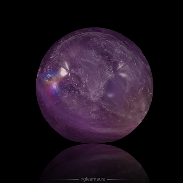 Amethyst Sphere, natural mineral specimen from Brazil