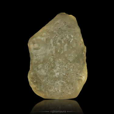 Libyan Desert Glass, natural mineral specimen from Libyan Desert Glass area, Egypt (view 1)