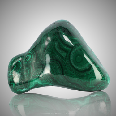 Malachite, natural mineral specimen from Congo