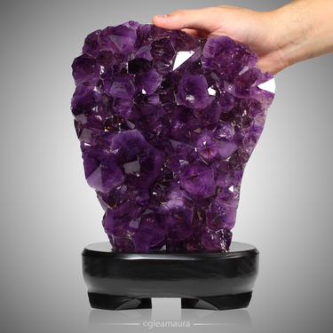 Amethyst with Cacoxenite Inclusions 5.82Kg, natural mineral specimen from Sul, Brazil (view 1)