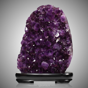 Amethyst with Calcite,Cacoxenite 15.38KG, natural mineral specimen from Sul, Brazil (view 1)
