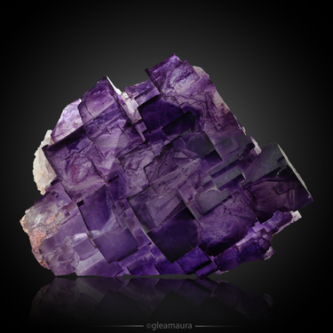Fluorite, natural mineral specimen from Aksu Mine, China