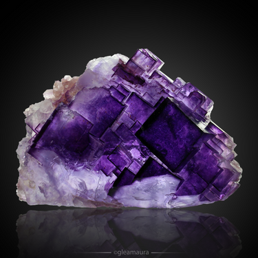 Fluorite, natural mineral specimen from Aksu Mine, China