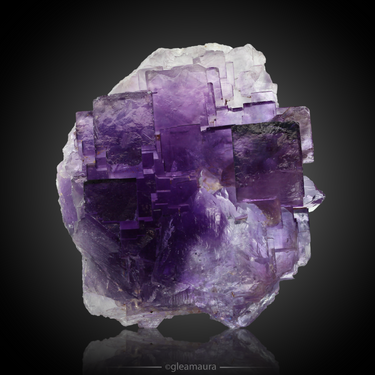 Fluorite, natural mineral specimen from Aksu Mine, China