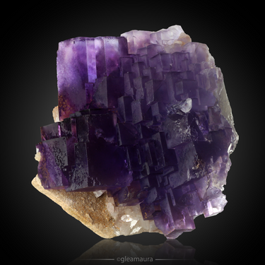 Fluorite, natural mineral specimen from Aksu Mine, China