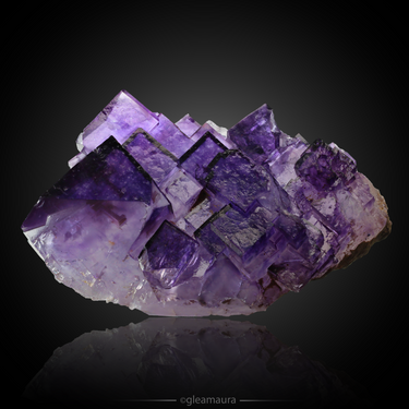 Fluorite, natural mineral specimen from Aksu Mine, China