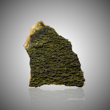 Epidote in Quartz ~ Forest Epidote, natural mineral specimen from Hakkâri District, Turkey