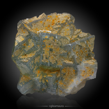 Fluorite, natural mineral specimen from Huairou District, China
