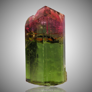 Tourmaline, natural mineral specimen from Cruzeiro Mine, Brazil
