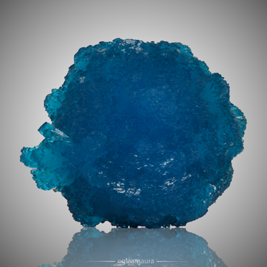 Cavansite Rosette, natural mineral specimen from Wagholi Quarries, India