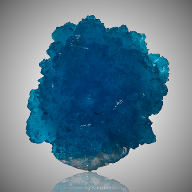 Cavansite Rosette, natural mineral specimen from Wagholi Quarries, India