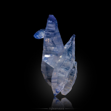 Sapphire, natural mineral specimen from Ratnapura, Sri Lanka