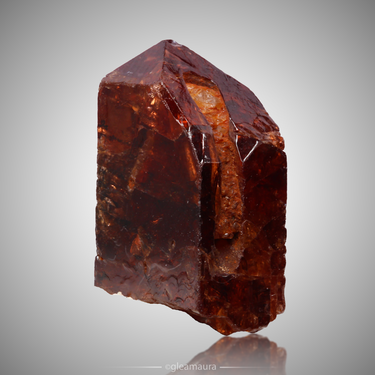 Zircon, natural mineral specimen from Umba River, Tanzania (view 1)