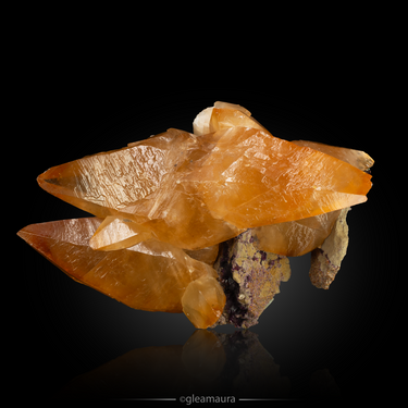 Calcite with Fluorite, natural mineral specimen from Joplin Field, USA