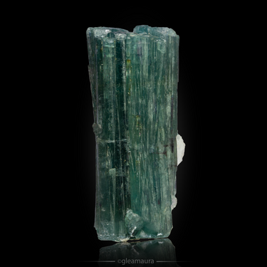 Tourmaline Albite, natural mineral specimen from Aricanga mine, Brazil (view 1)