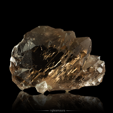 Gwindel Quartz, natural mineral specimen from Chamonix, France