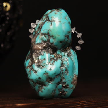 Turquoise Pendant, gemstone jewellery (view 1)