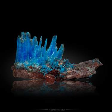 Chalcanthite, natural mineral specimen from Planet Mine, USA