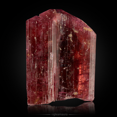 Tourmaline "Benz logo", natural mineral specimen from Malkhan Mines, Russia (view 1)