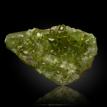 Vesuvianite, natural mineral specimen from Jeffrey Mine, Canada