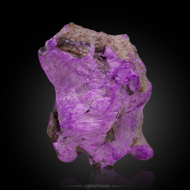 Fibrous Sugilite, natural mineral specimen from N'Chwaning II Mine, South Africa