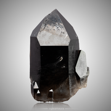 Smoky Quartz (Morion), natural mineral specimen from Miller Mountain Mine, USA (view 1)