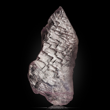 Kunzite, natural mineral specimen from Coronel Murta, Brazil (view 1)