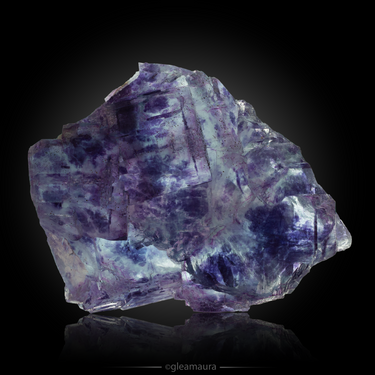 Fluorite, natural mineral specimen from Yaogangxian Mine in Yizhang County, China (view 1)