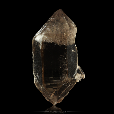 Smoky Quartz, natural mineral specimen from Argentière Glacier, France