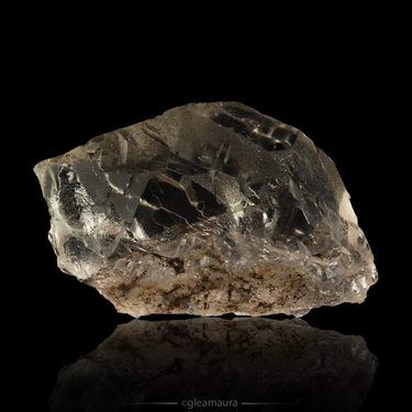 Gwindel Quartz, natural mineral specimen from Furka, Switzerland (view 1)