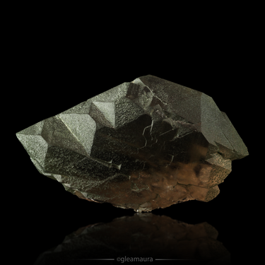 Gwindel Quartz, natural mineral specimen from Furka, Switzerland (view 2)