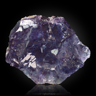 Fluorite, natural mineral specimen from Yaogangxian Mine, China (view 1)