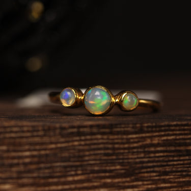 Opal Ring, gemstone jewellery