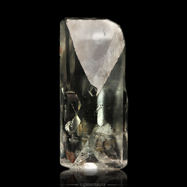 Floater Topaz, natural mineral specimen from Medina, Brazil