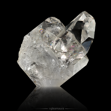 Herkimer Diamond, natural mineral specimen from Herkimer Diamonds Mine New York, USA