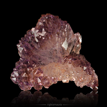 Crazy Amethyst, natural mineral specimen from Mine de Kakamunurle - District De Karur - Tamil Nadu - India