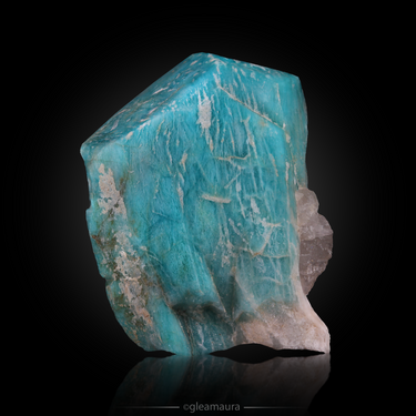 Amazonite, natural mineral specimen from Crystal Peak, USA
