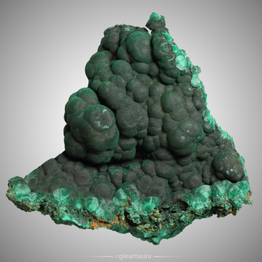 Malachite, natural mineral specimen from Democratic Republic of the Congo (view 1)
