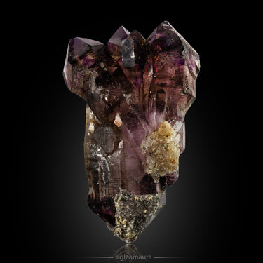 Zimbabwe Amethyst Elestial, natural mineral specimen from Gonarezhou, Zimbabwe