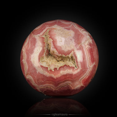 Rhodochrosite Sphere, natural mineral specimen