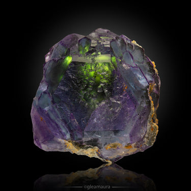 YGX Fluorite, natural mineral specimen from Yaogangxian Mine, China (view 1)