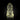 Libyan Desert Glass Buddha Carving, natural mineral specimen (view 1)