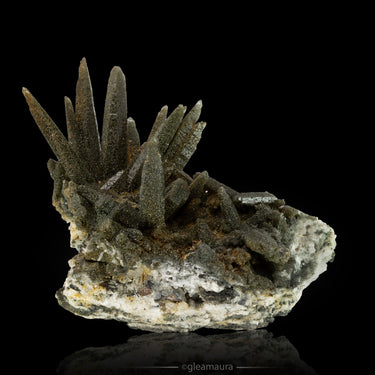 Quartz with Chlorite Raw Cluster, natural mineral specimen from Ganesh Himal, Nepal